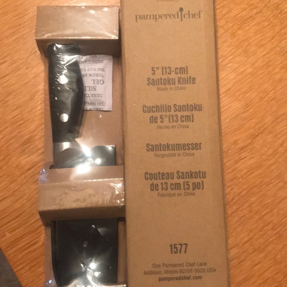 Pampered Chef 5” Santoku Knife